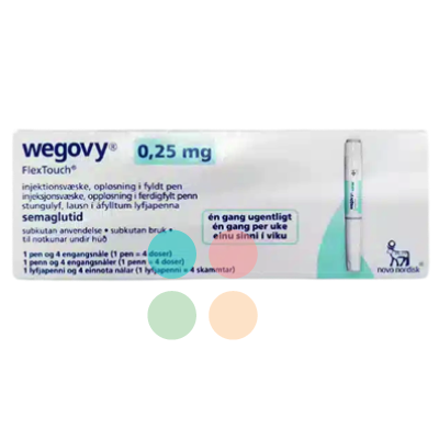 Wegovy FlexTouch 0.25mg Danish