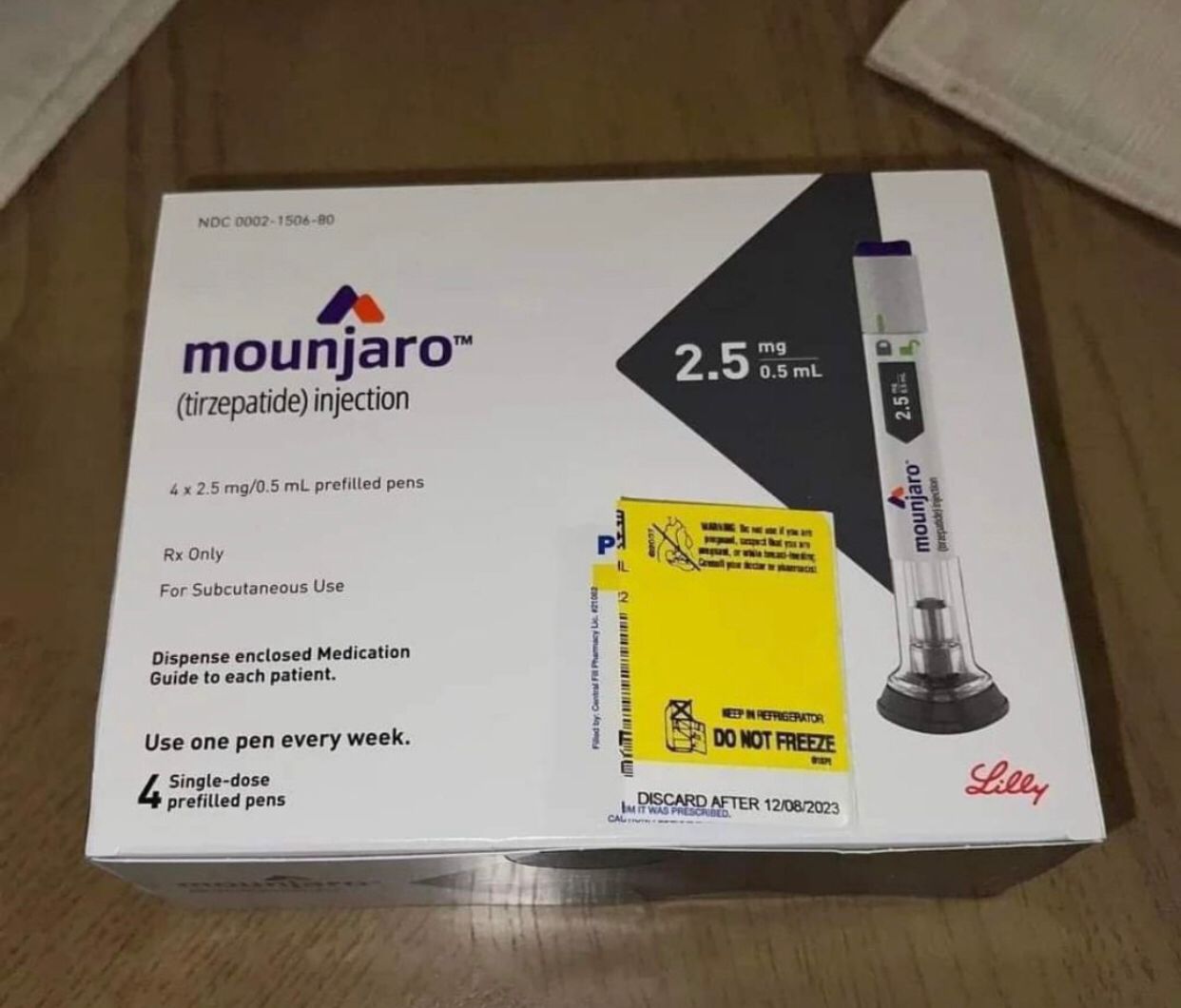2.5mg-7.5mg Mounjaro